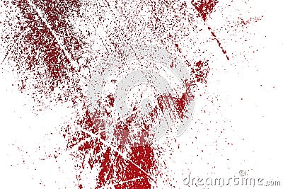 Red Grunge Texture Vector Illustration