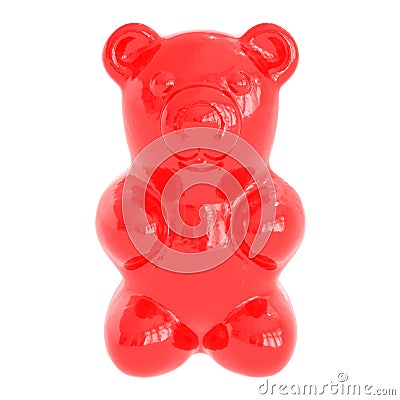 Red gummy bear Editorial Stock Photo