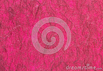 Red handmade paper or mulberry paper texture Stock Photo