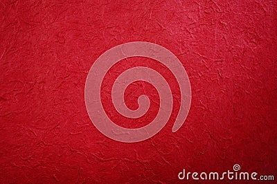 Red handmade paper Stock Photo