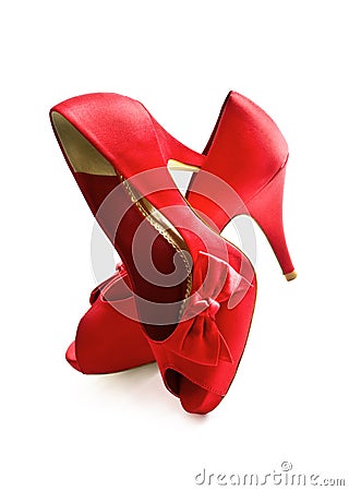 Red High Heels Shoes Royalty Free Stock Photo - Image: 16983055