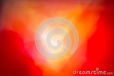 Red-hot abstract background. Slight vignetting in the drawing Stock Photo