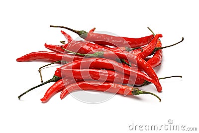 Red hot chili peppers Stock Photo