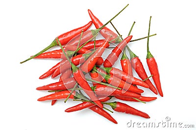 Red hot chilli peppers Stock Photo