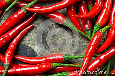 Red hot chilli, spicy vegetables food Stock Photo