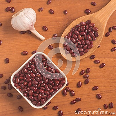 Red Kidney Beans Stock Photo