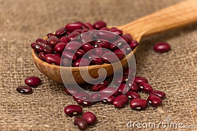 Red kidney beans Stock Photo