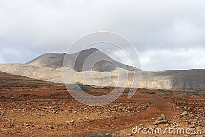 Red land Stock Photo