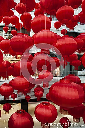 Red Lantern Editorial Stock Photo