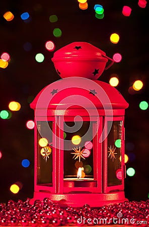 Red lantern Stock Photo