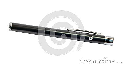 Red laser pointer Stock Photo