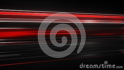 Red Light streaks abstract futuristic background Stock Photo