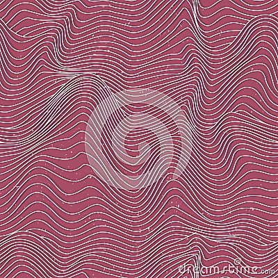 Red lines seamless patter Vector Illustration