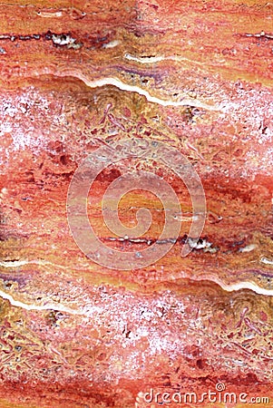 Red marble - seamless abstract background Stock Photo