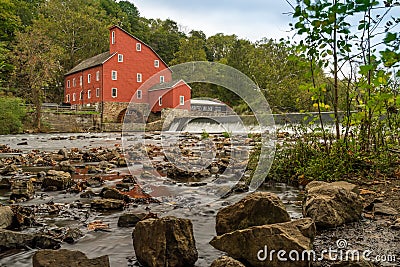 The Red Mill Editorial Stock Photo
