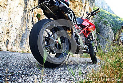 Motorcycle Stock Photo