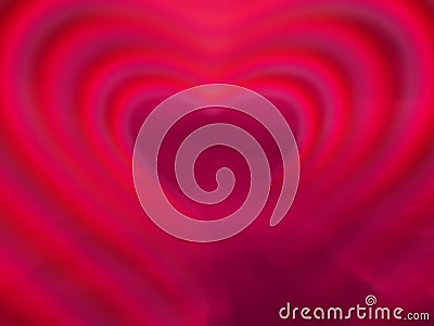 Red neon heart Stock Photo