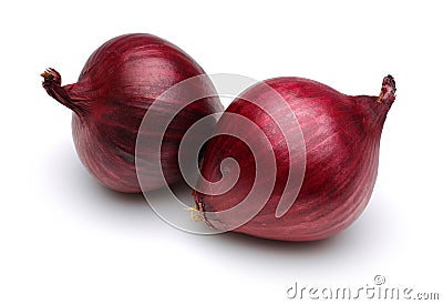 Red onion Stock Photo