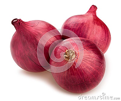 Red onions Stock Photo