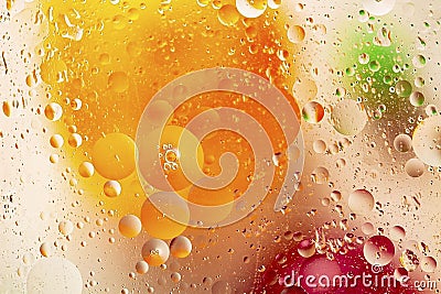 Red / orange/ yellow/green colorful abstract design / texture. Beautiful backgrounds Stock Photo