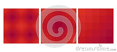 Red pattern - color transition Vector Illustration