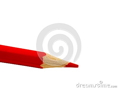 Red pencil Stock Photo