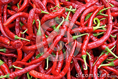 Red pimiento Stock Photo