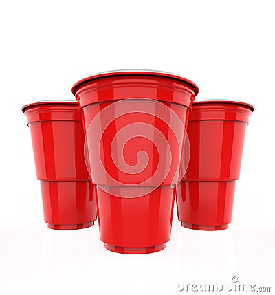 Party cup Cartoon Illustration