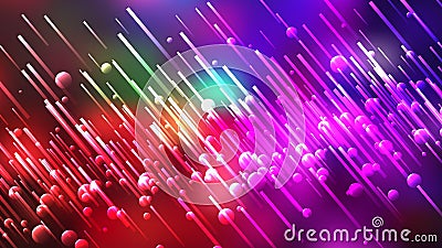 Red and Purple Random Diagonal Lines Background Vector Stock Photo