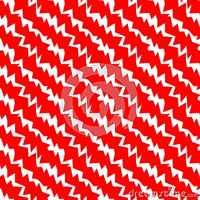 Red Rage Spikes Pattern Background Stock Photo