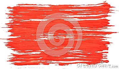 Red rectangular watercolor texture Vector Illustration