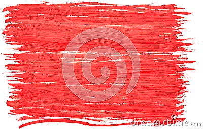 Red rectangular watercolor texture Vector Illustration