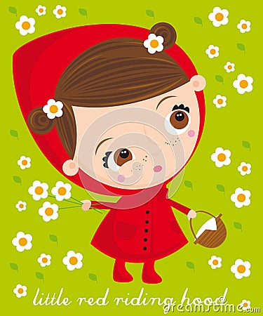 Red riding hood Stock Photo