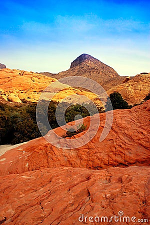 Red Rock Canyon, Nevada Stock Photo