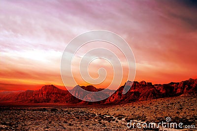 Red Rock Canyon, Nevada Stock Photo