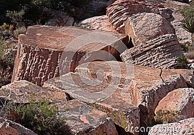 Red Rock Stock Photo