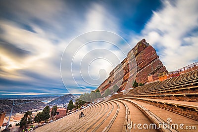 Red Rocks Amphitheatre Editorial Stock Photo