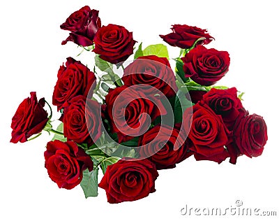 Red Roses Bouquet Stock Photo