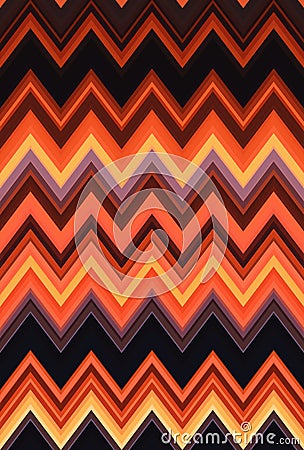 Red seamless Chevron zigzag pattern abstract ruddy rosse art background, trends Stock Photo