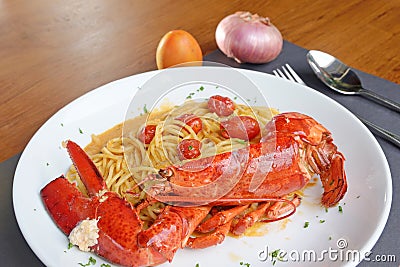 Red Shrimp Stock Photo