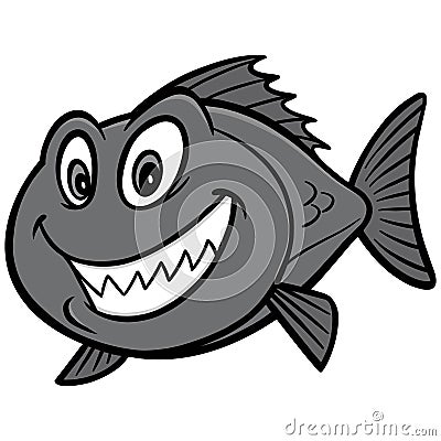 Red Snapper Fish Illustration Vector Illustration
