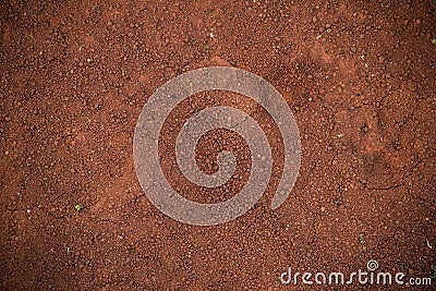 Red Soil (dirt) Stock Photo