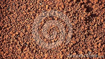 Red soil Stock Photo