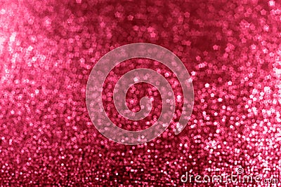 Red Sparkle Background Stock Photo