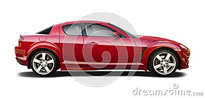 Mazda RX8 Stock Photo