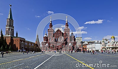 Red Square, Moscow, Russia Editorial Stock Photo