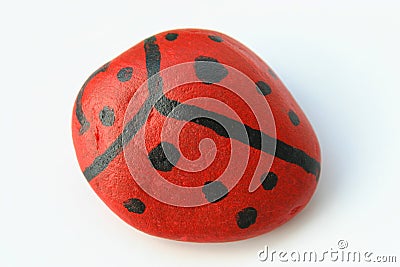 Red stone Stock Photo