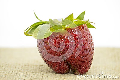 Red strawberries Stock Photo