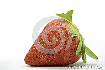 red strawberries Stock Photo