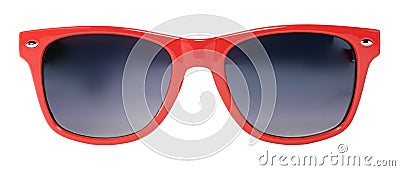 Red Sunglasses Stock Photo
